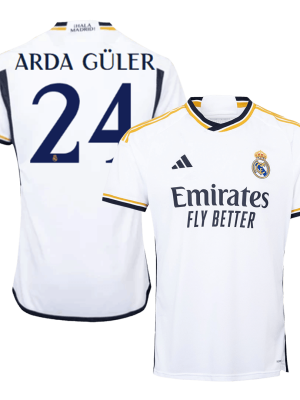 ARDA G?LER #24 Real Madrid Home Jersey 2023/24