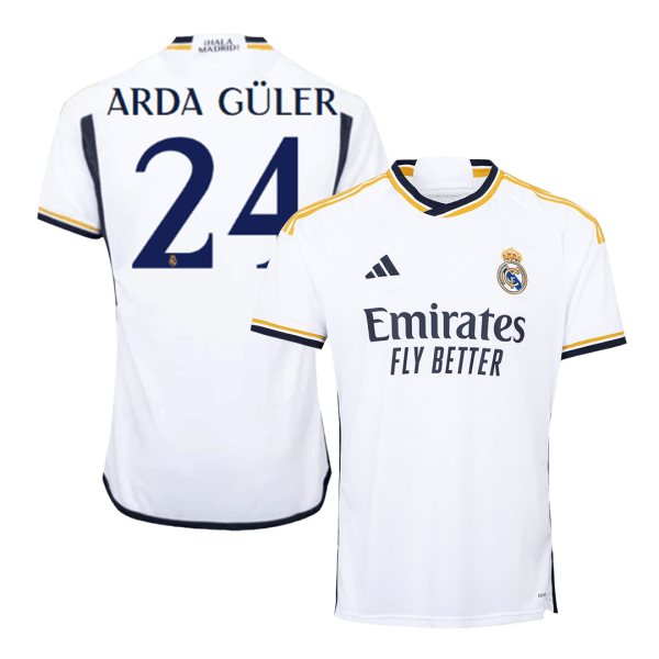 ARDA G?LER #24 Real Madrid Home Jersey 2023/24