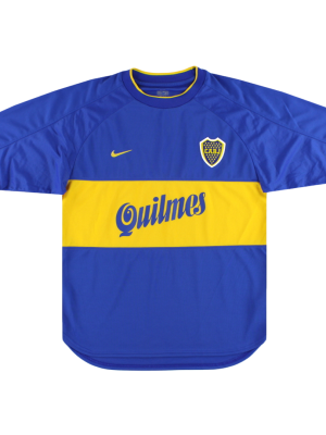 Vintage Soccer Jersey Boca Juniors Home 2000/01