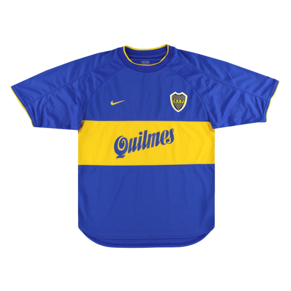 Vintage Soccer Jersey Boca Juniors Home 2000/01