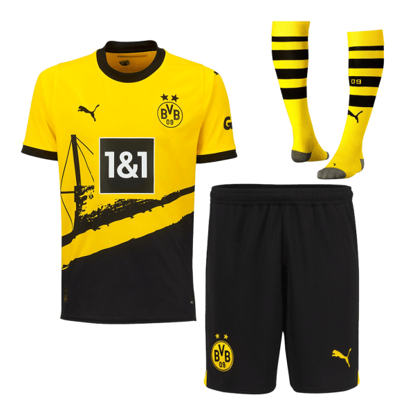 Borussia Dortmund Home Jerseys Full Kit 2023/24