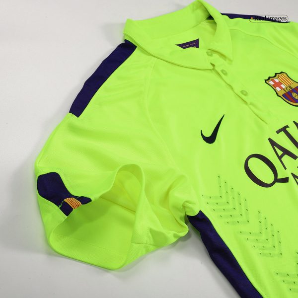 Vintage Soccer Jersey Barcelona Third Away 2014/15