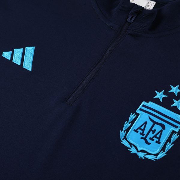 Argentina 1/4 Zip Tracksuit 2023/24 Navy