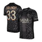 ZA?RE-EMERY #33 PSG Third Away Soccer Jersey 2023/24