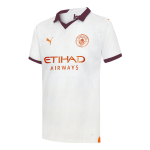 HAALAND #9 Manchester City Away Soccer Jersey 2023/24