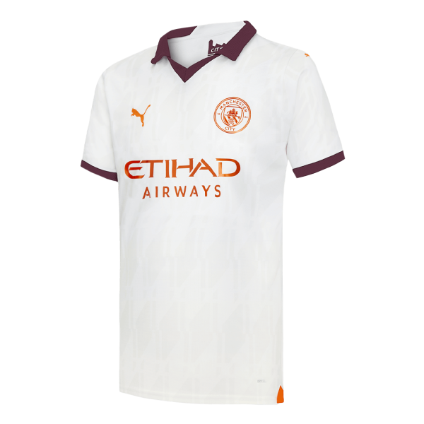 HAALAND #9 Manchester City Away Soccer Jersey 2023/24