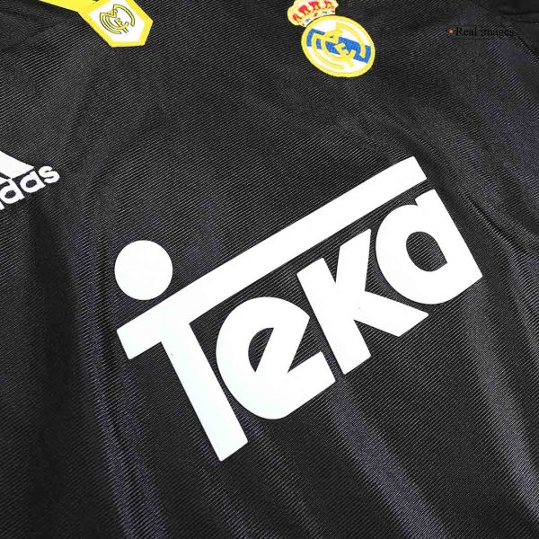 Vintage Soccer Jersey Real Madrid Away Long Sleeve 99/01