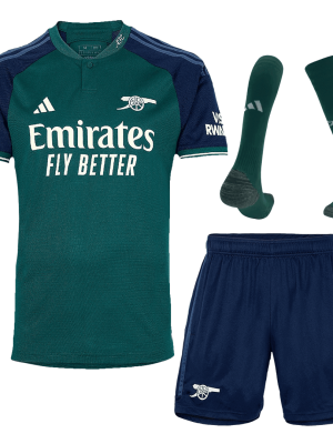 Arsenal Third Away Jerseys Full Kit 2023/24