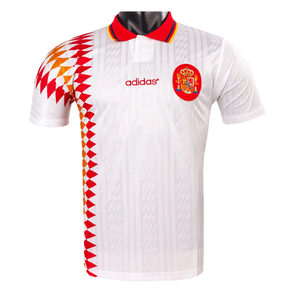 Vintage Soccer Jersey Spain Away 1994