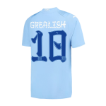 GREALISH #10 Manchester City Japanese Tour Printing Home Jersey 2023/24