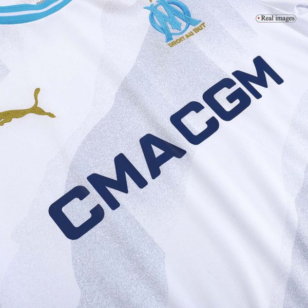 RONGIER #21 Marseille Home Soccer Jersey 2023/24