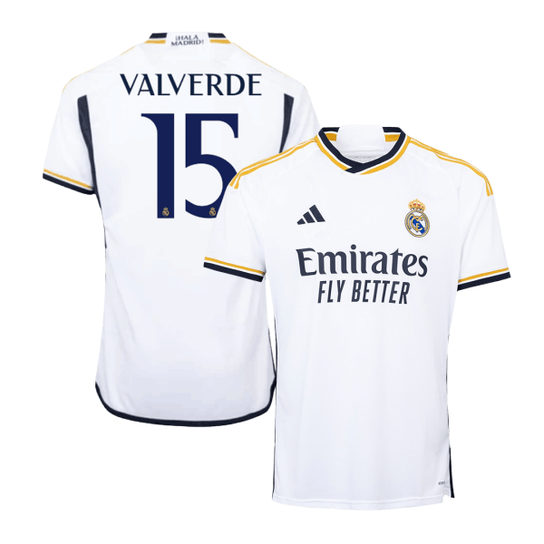 VALVERDE #15 Real Madrid Home Jersey 2023/24