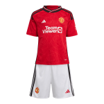 Manchester United Home Kids Jerseys Kit 2023/24