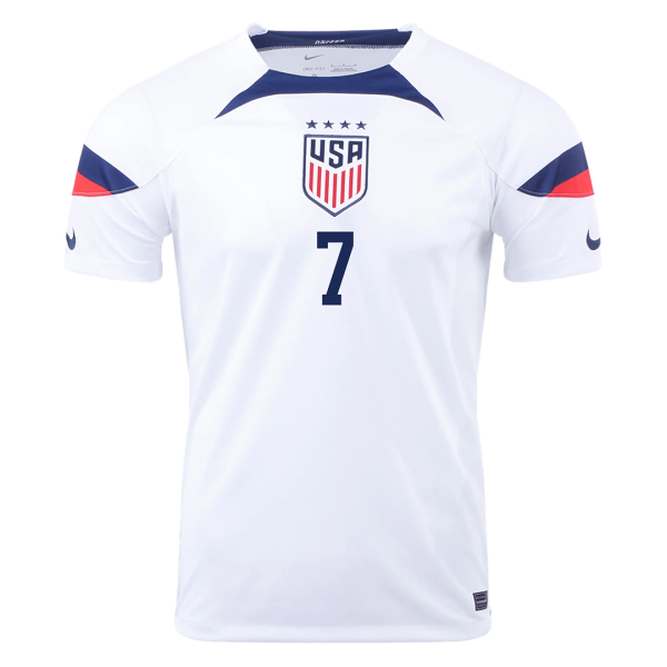 HEATH #7 USA Home Jersey World Cup 2022