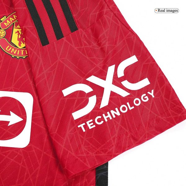 Manchester United Home Authentic Jerseys Kit 2023/24