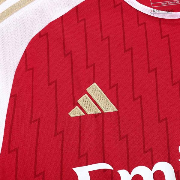 Arsenal Home Long Sleeve Soccer Jersey 2023/24