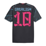 GREALISH #10 Manchester City Japanese Tour Printing Third Away Jersey 2023/24