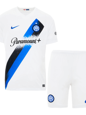 Inter Milan Away Kids Soccer Jerseys Kit 2023/24