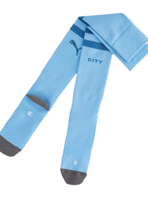 Manchester City Home Soccer Socks 2023/24 Kids