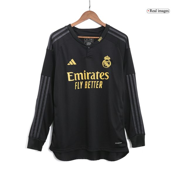 Real Madrid Third Away Long Sleeve Soccer Jersey 2023/24