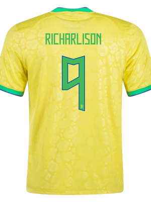 RICHARLISON #9 Brazil Home Jersey World Cup 2022