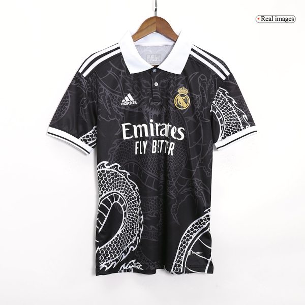 Real Madrid x Chinese Dragon Soccer Jersey 2023/24 （black）