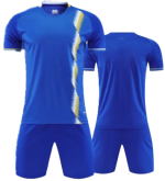 Custom Soccer Jersey Kit Blue