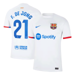 F. DE JONG #21 Barcelona Away Soccer Jersey 2023/24