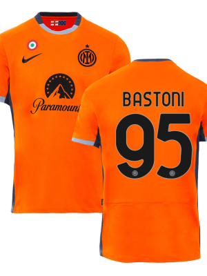 BASTONI #95 Inter Milan Third Away Soccer Jersey 2023/24