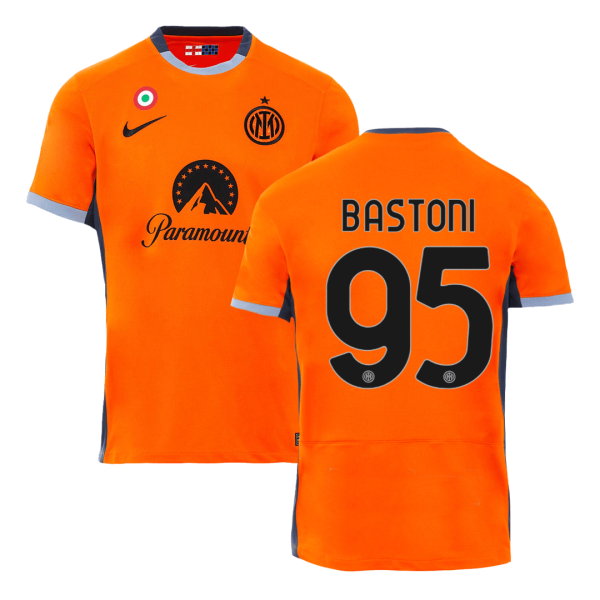 BASTONI #95 Inter Milan Third Away Soccer Jersey 2023/24