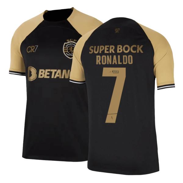 Ronaldo #7 Sporting CP Third Away Soccer Jersey 2023/24