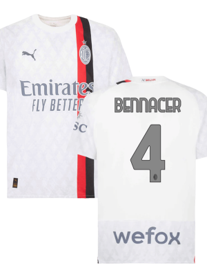 BENNACER #4 AC Milan Away Soccer Jersey 2023/24