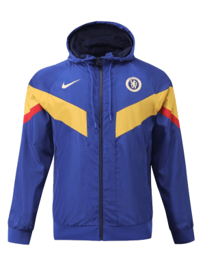 Chelsea Hoodie Windbreaker Jacket 2023/24 - Blue