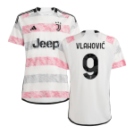 VLAHOVI? #9 Juventus Away Soccer Jersey 2023/24