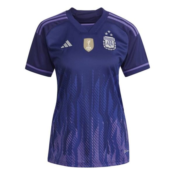 Argentina Three Stars Away Jersey World Cup 2022 Women