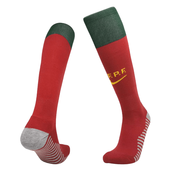 Portugal Home Soccer Socks 2022 Kids