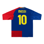 Vintage Soccer Jersey MESSI #10 Barcelona Home Long Sleeve 2008/09 - UCL Final