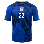 YEDLIN #22 USA Away Jersey World Cup 2022