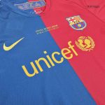 Vintage Soccer Shirts Barcelona Home Long Sleeve 2008/09 - UCL Final