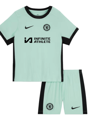 Chelsea Third Away Kids Soccer Jerseys Kit 2023/24