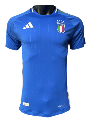 Italy Home Authentic Soccer Jersey 2024