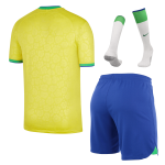 Brazil Home World Cup Jerseys Full Kit 2022