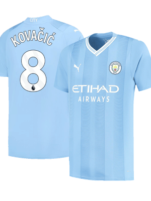 KOVA?I? #8 Manchester City Home Jersey 2023/24