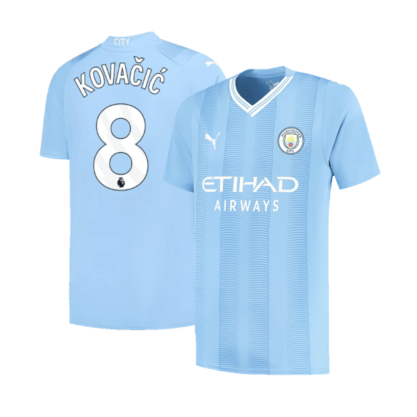 KOVA?I? #8 Manchester City Home Jersey 2023/24