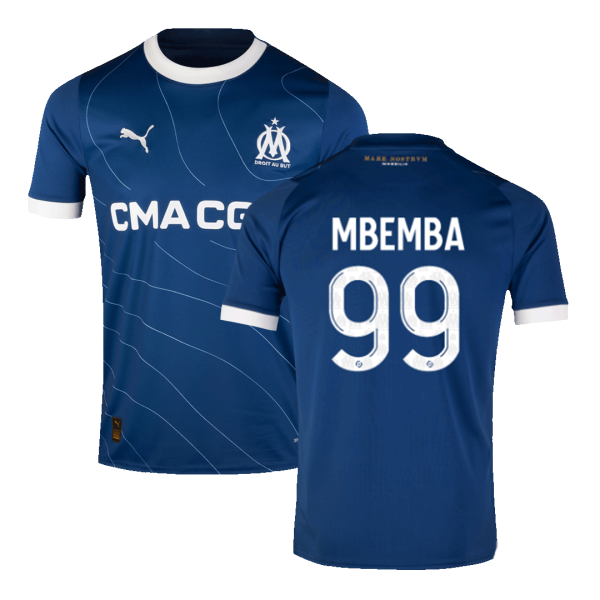 MBEMBA #99 Marseille Away Soccer Jersey 2023/24