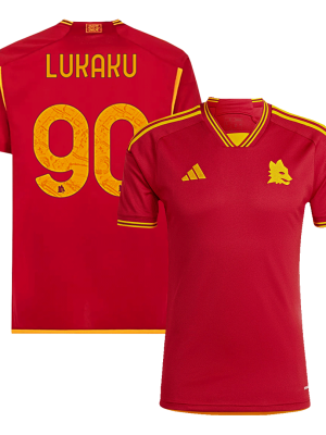 LUKAKU #90 Roma Home Soccer Jersey 2023/24