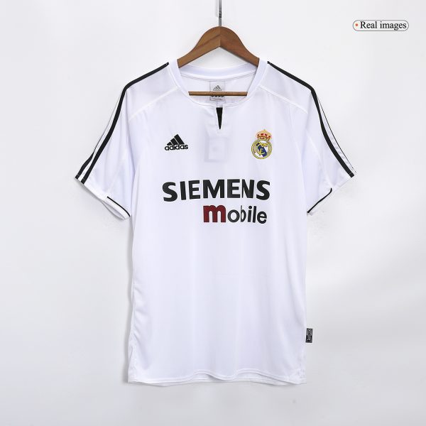 Vintage Soccer Jersey Real Madrid Home 2003/04