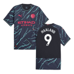 HAALAND #9 Manchester City Third Away Authentic Soccer Jersey 2023/24