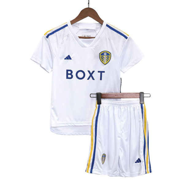 Leeds United Home Kids Jerseys Kit 2023/24