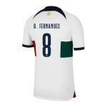 B.FERNANDES #8 Portugal Away Jersey World Cup 2022